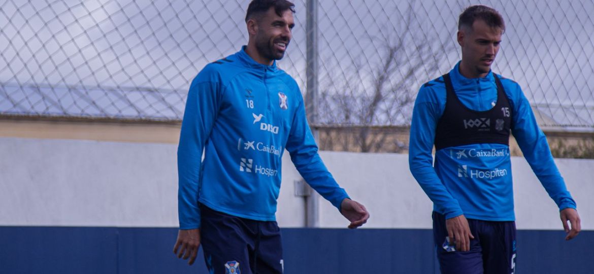 Enric Gallego durante un entrenamiento (@CDTOficial)