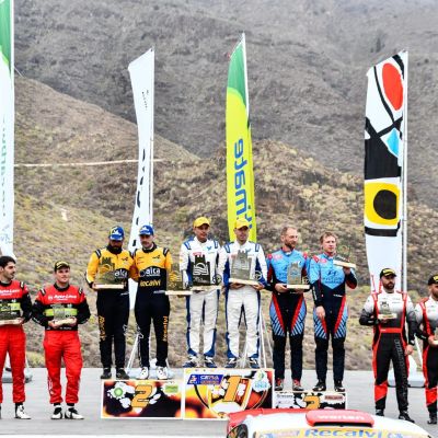 Enrique Cruz y Yeray Mujica en el pasado Rally Villa de Adeje (RallyVilladeAdeje.com)