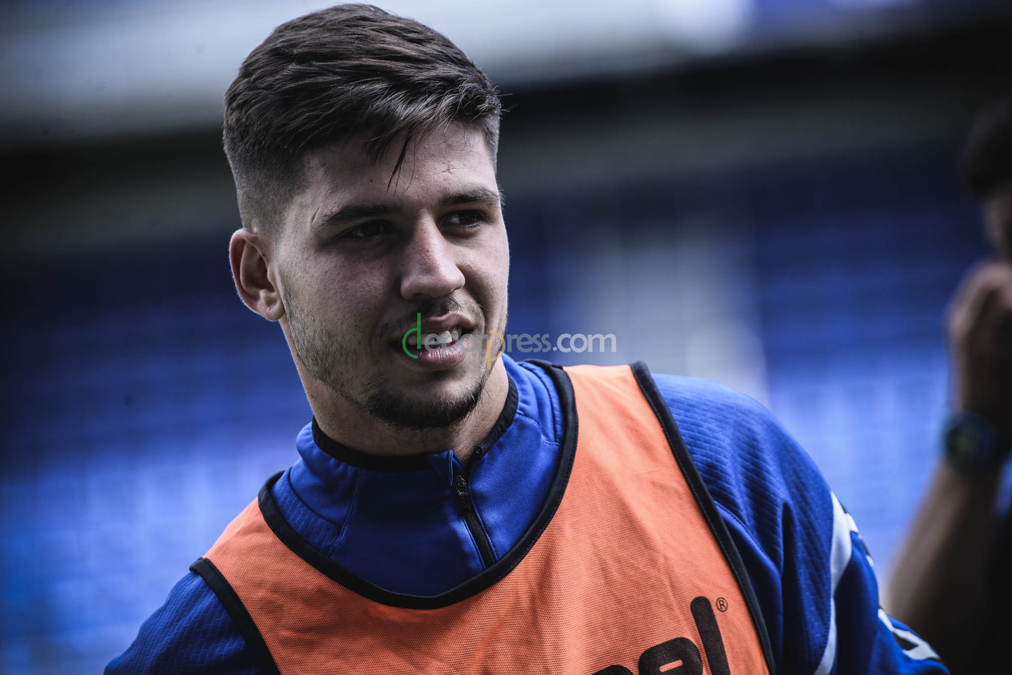 Nahuel Omiliani, ex lateral izquierdo del CD Tenerife (Deporpress).
