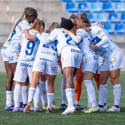 Jugadoras del Costa Adeje. (CEDIDA)