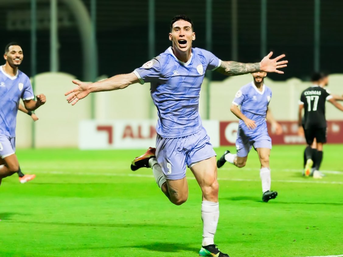Ethyan celebra un gol (@MUAITHER_SC).
