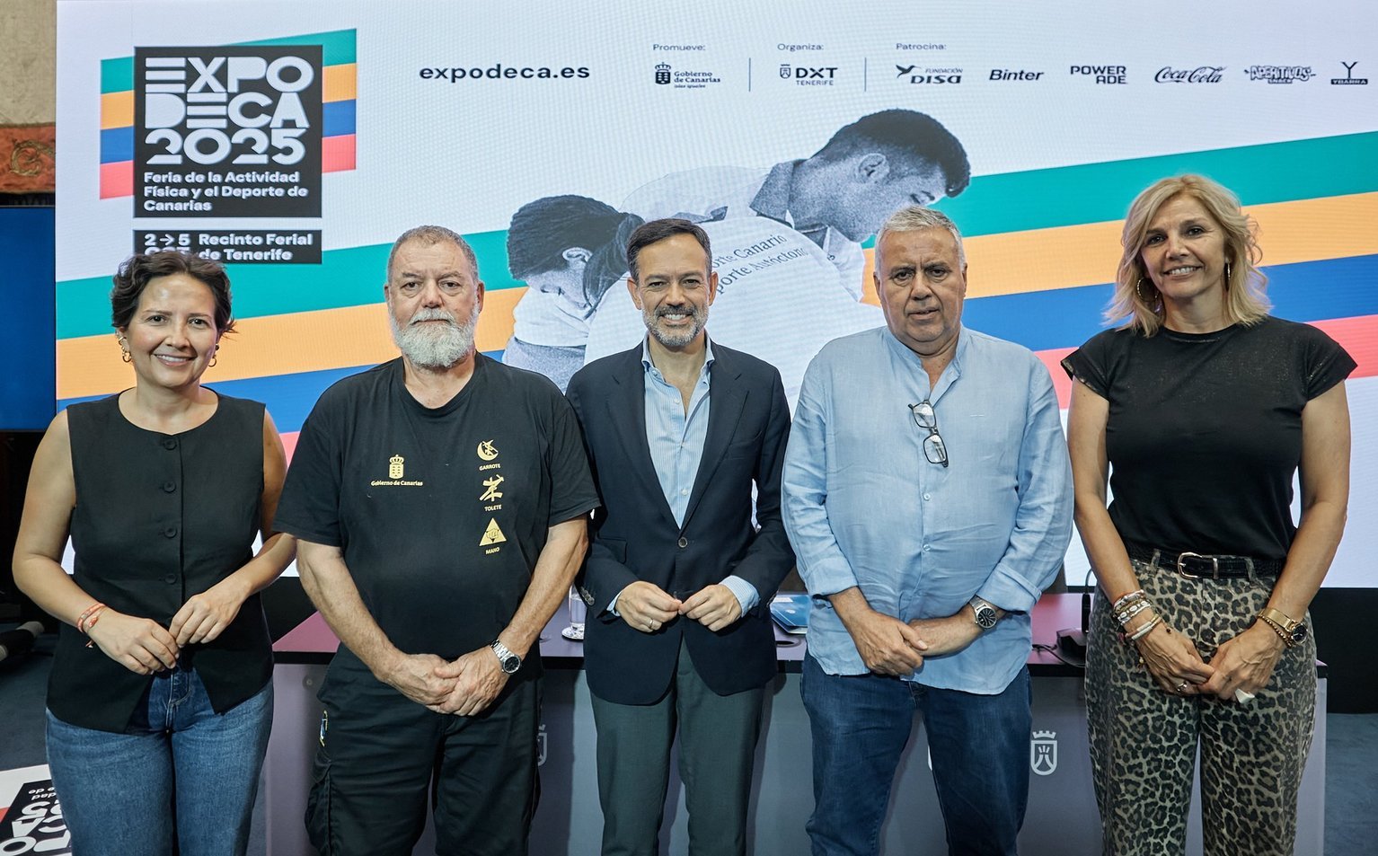 Presentación de un acto de ExpoDeca 2025 (CEDIDA).