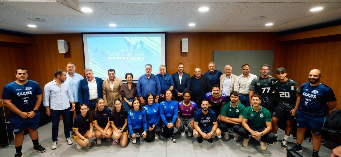 La Consejería de Deportes renueva el protocolo de viajes con siete federaciones canarias para la temporada 2025/26. (CEDIDA)
