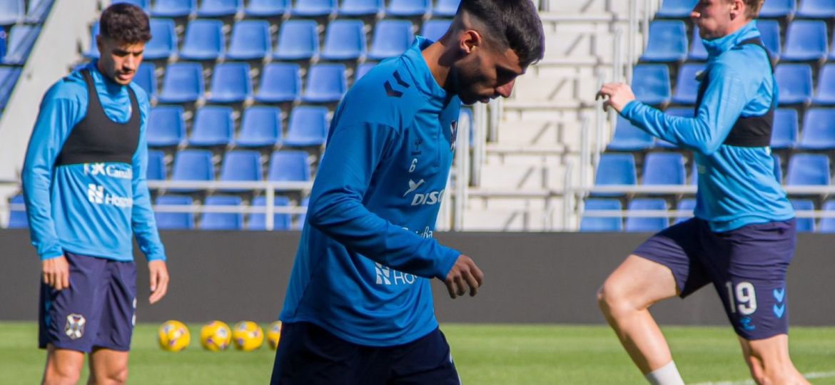 Fabio durante un entrenamiento (@CDTOficial)