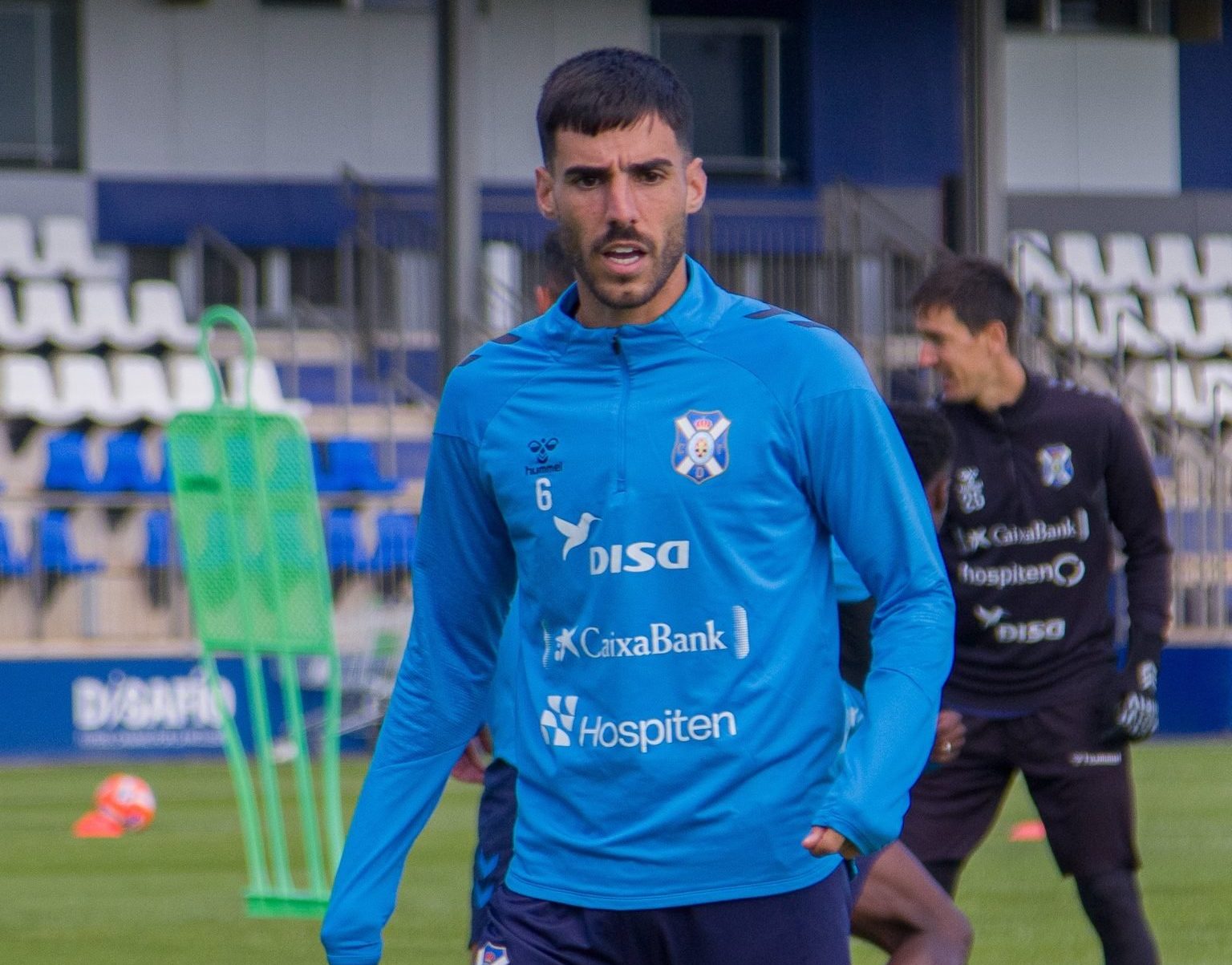 Fabio durante un entrenamiento (@CDTOficial)