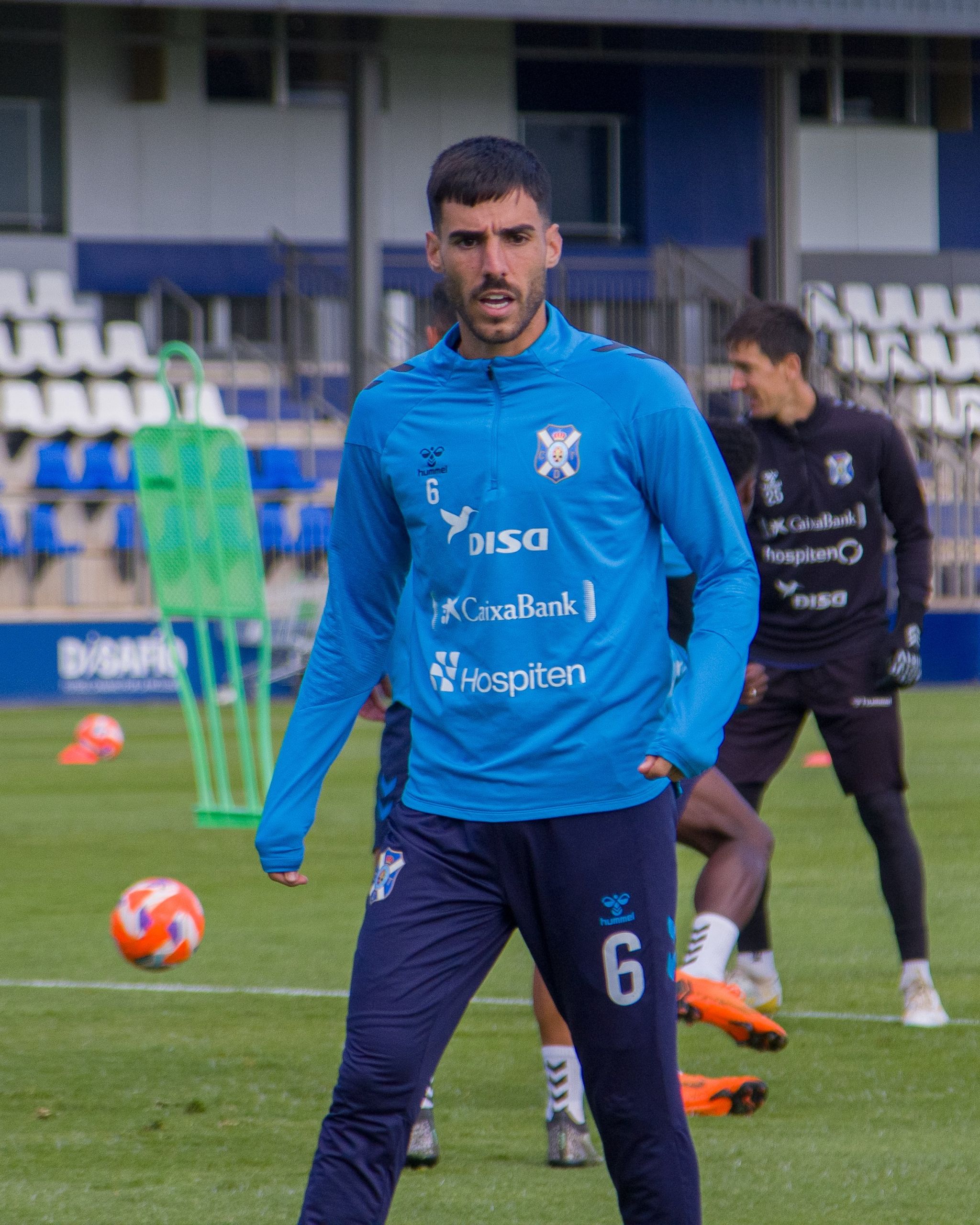 Fabio durante un entrenamiento (@CDTOficial)