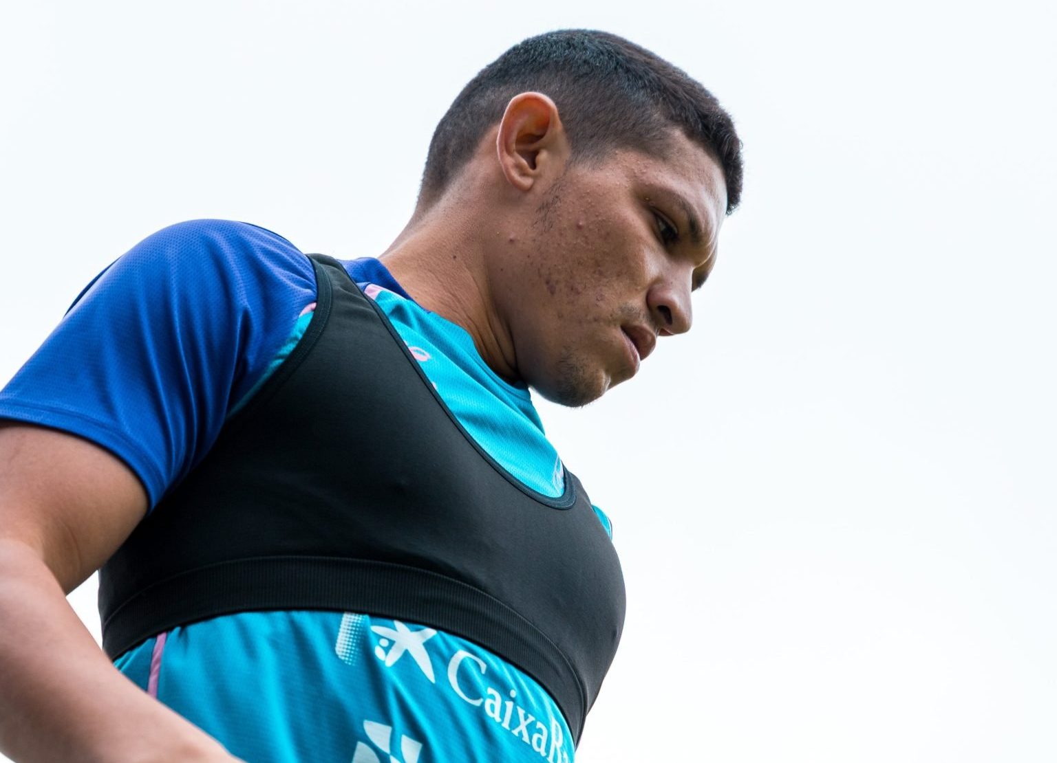 Fabricio entrenando (CD Tenerife)