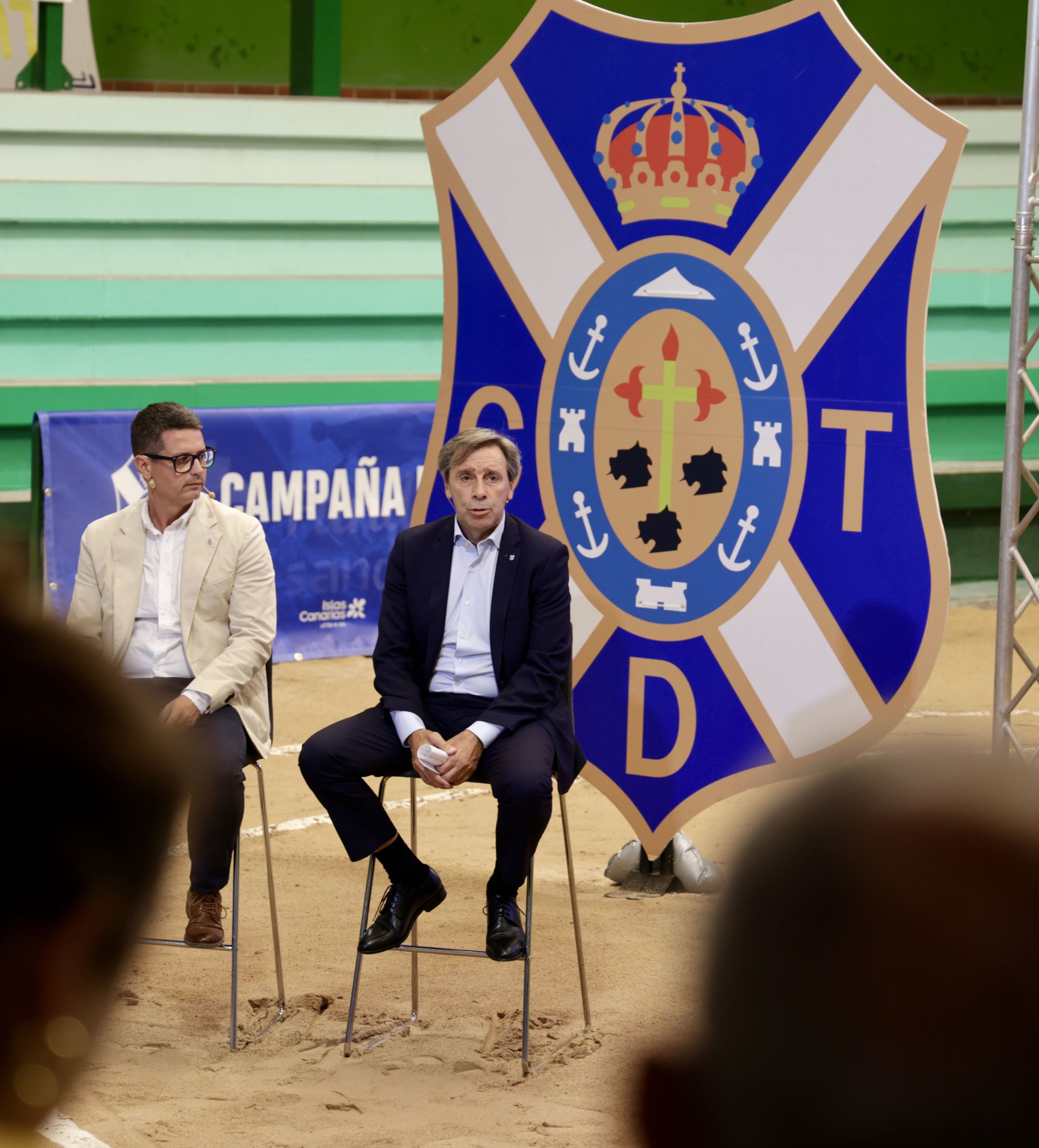 Felipe Miñambres en la presentación de la campaña de abonos 25-26 (@CDTOficial)