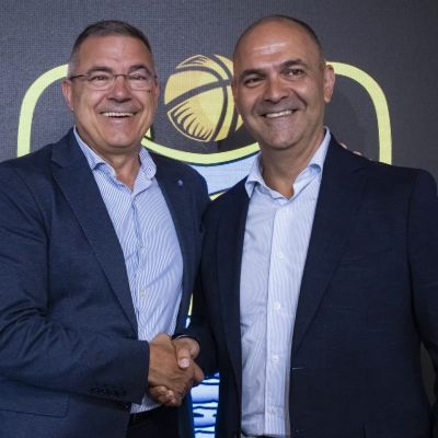 Félix Hernández y Aniano Cabrera (CB Canarias)|El nuevo consejo aurinegro (CB Canarias)