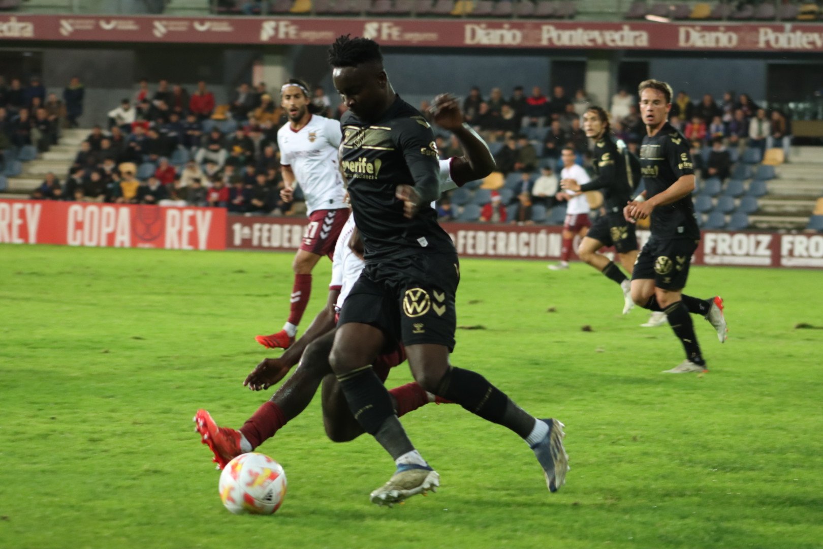 Pontevedra - Tenerife en Copa del Rey (DAVID RODIÑO)