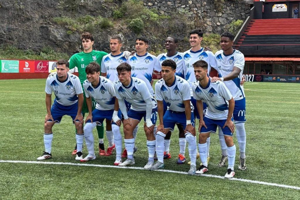 Formación del Tenerife C en las semifinales de Copa (@CdtCantera)