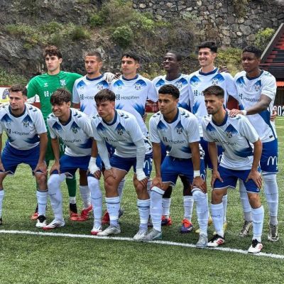 Formación del Tenerife C en las semifinales de Copa (@CdtCantera)