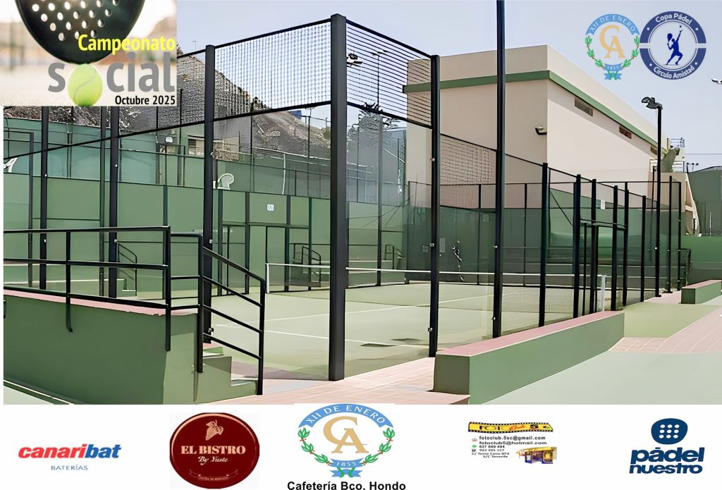 Torneo Social de Pádel del Cïrculo. (CEDIDA)