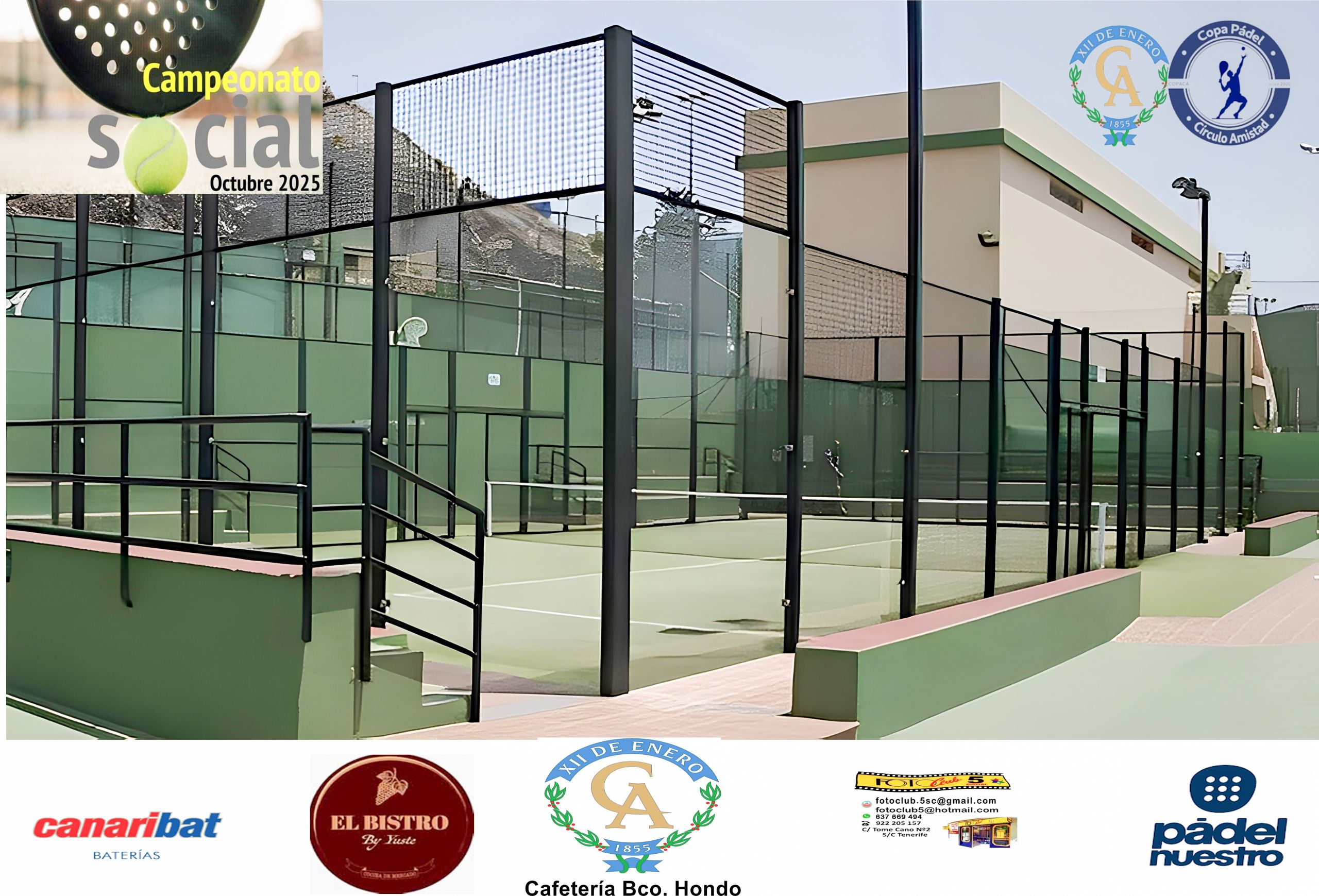 Torneo Social de Pádel del Cïrculo. (CEDIDA)