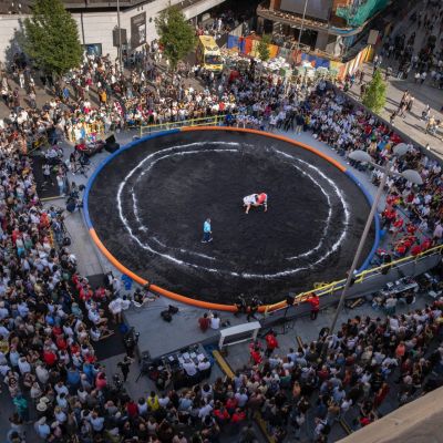 Imagen aérea de la luchada en Madrid (CEDIDA)|Foto. Lucha en Callao 8|Foto. Lucha en Callao 9|Foto. Lucha en Callao 3