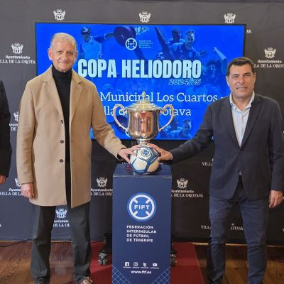 Francisco Linares con Alejandro Morales (LA OROTAVA)