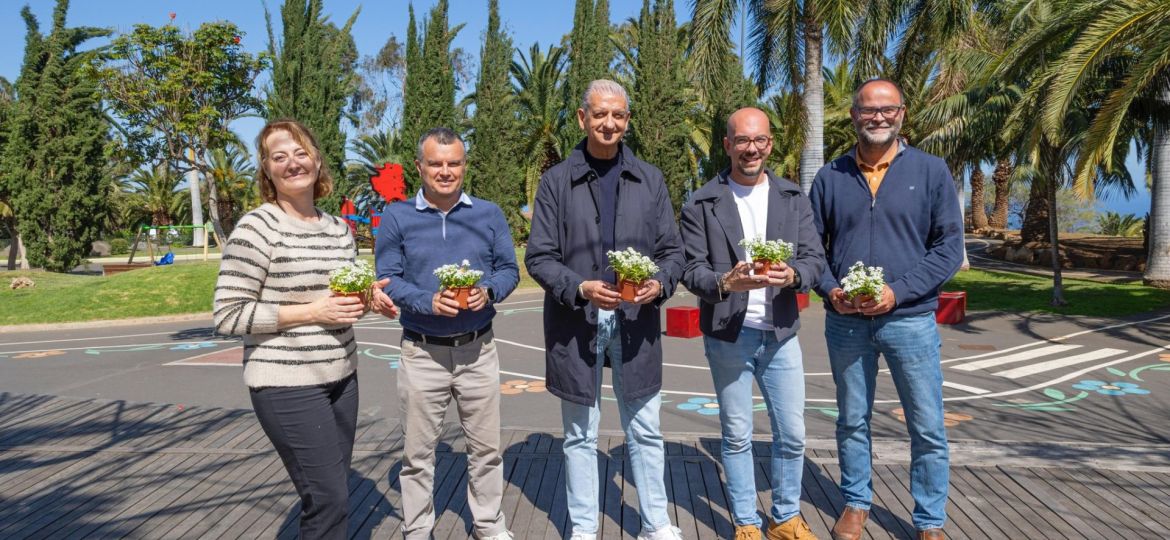 Francisco Linares en la presentación del proyecto (LA OROTAVA)