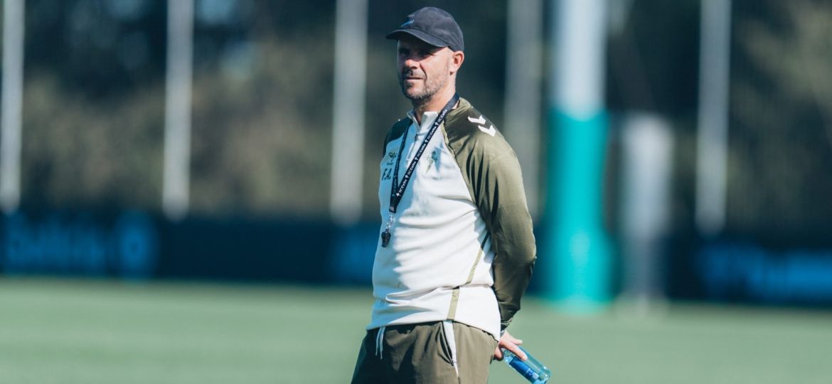 Fredi Álvarez durante un entrenamiento (RC Celta)
