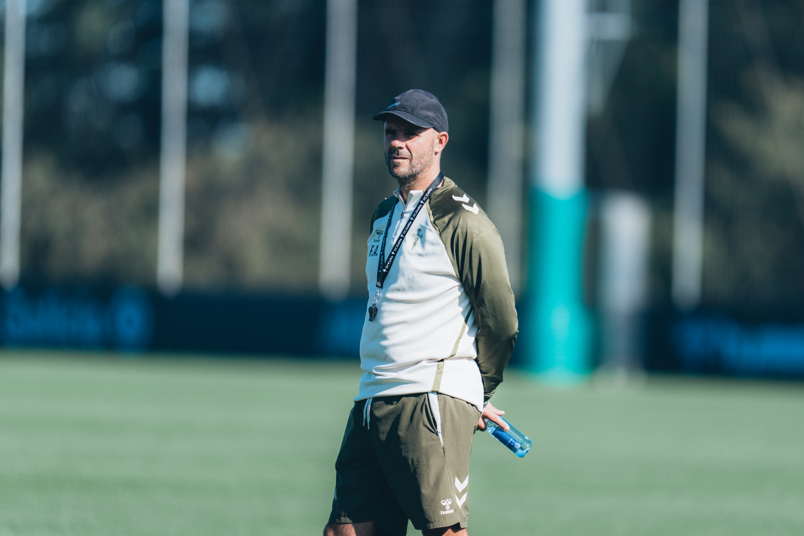 Fredi Álvarez durante un entrenamiento (RC Celta)