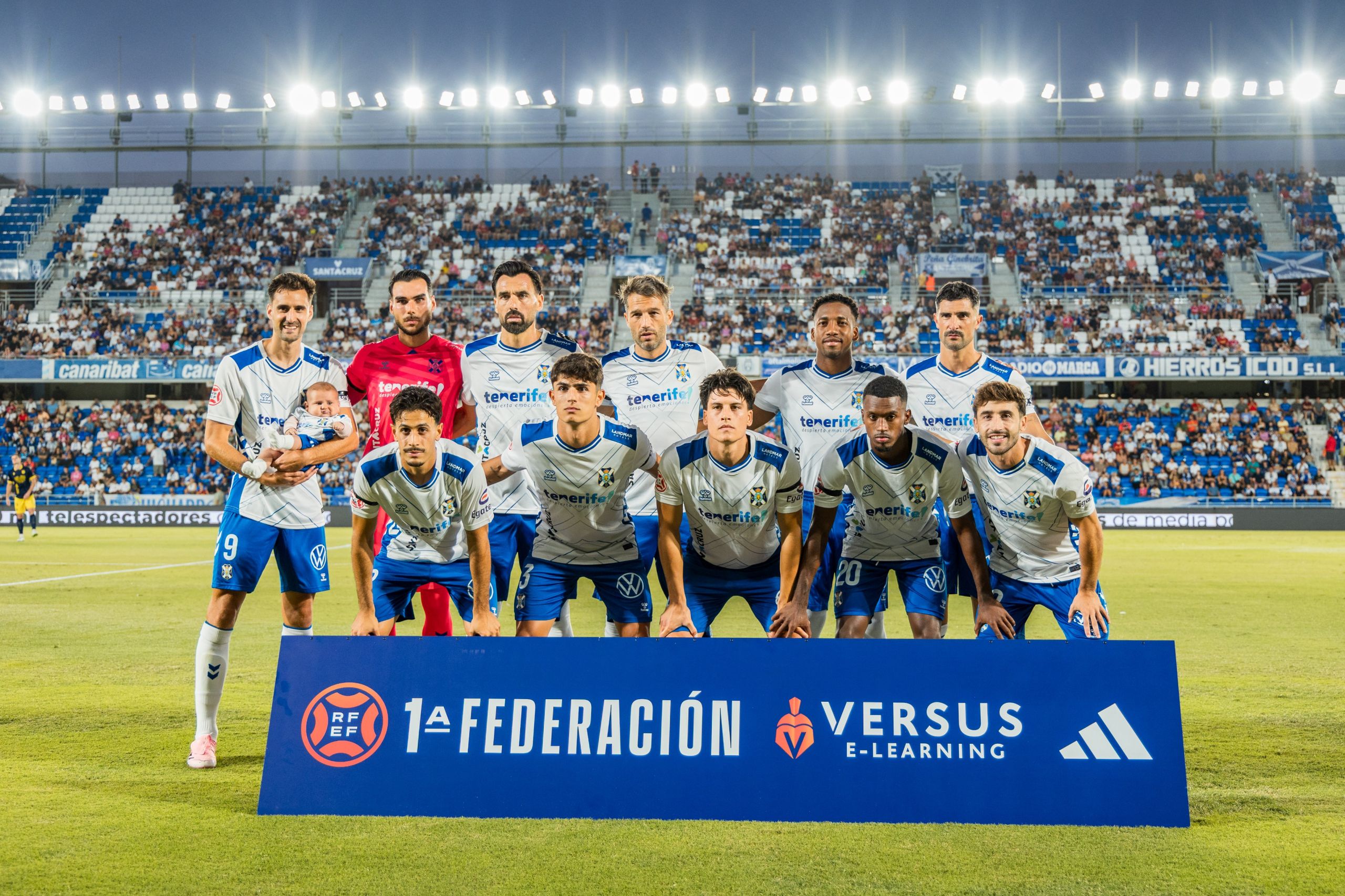 Once del representativo ante el Mérida (CD TENERIFE)