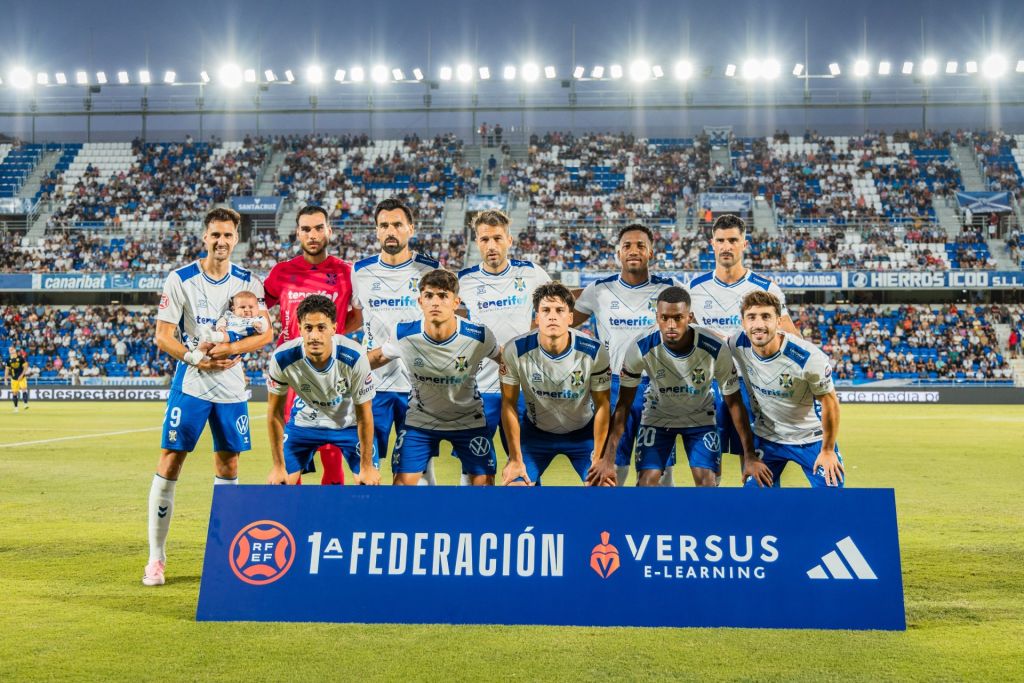 Once del representativo ante el Mérida (CD TENERIFE)