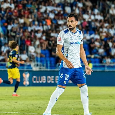 Enric Gallego ante el Mérida (CD TENERIFE)