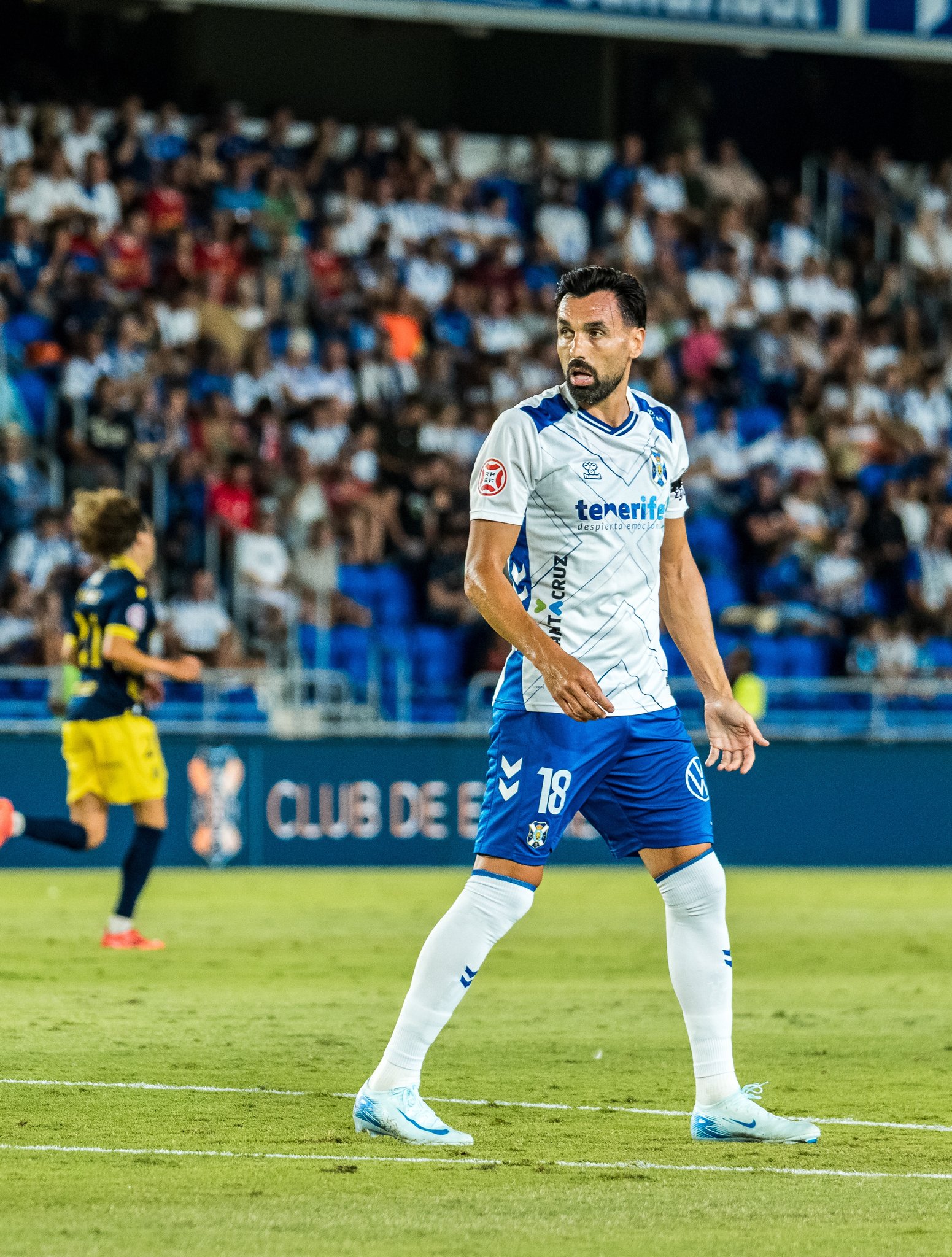 Enric Gallego ante el Mérida (CD TENERIFE)