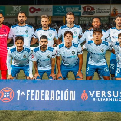 Once inicial contra el Cacereño (CD TENERIFE)