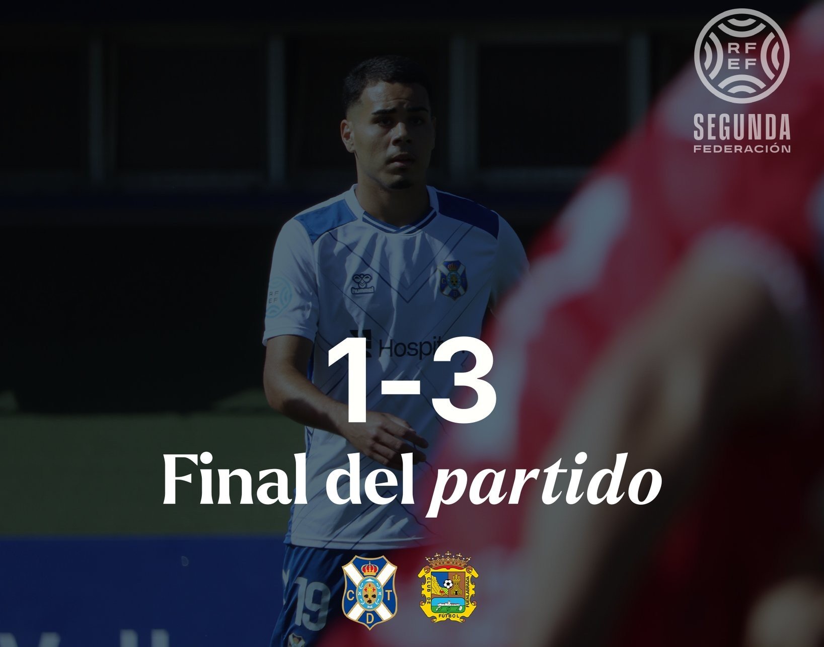 Final del partido del Tenerife B. (CD TENERIFE)