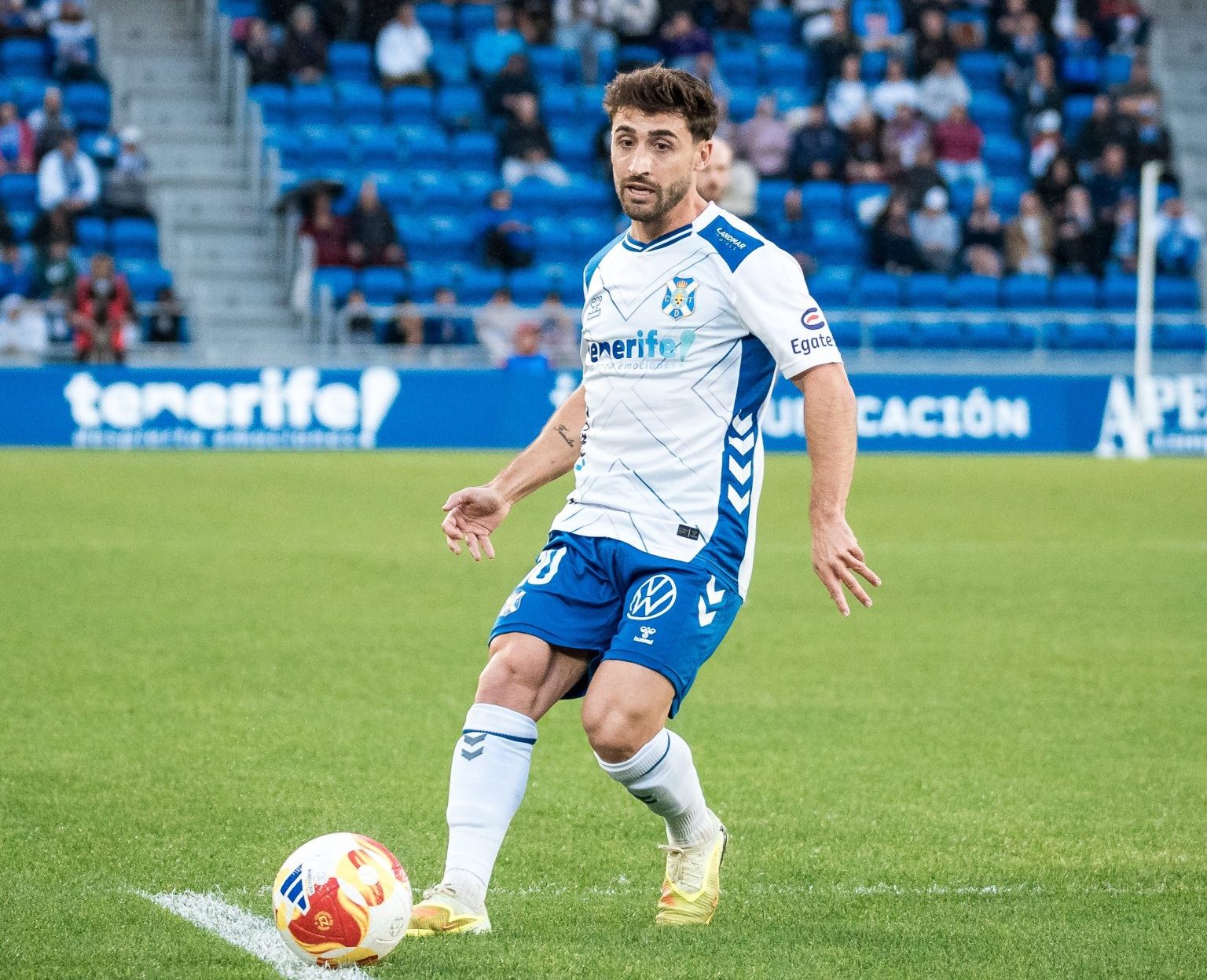 Nacho Gil en el Heliodoro (CD TENERIFE)