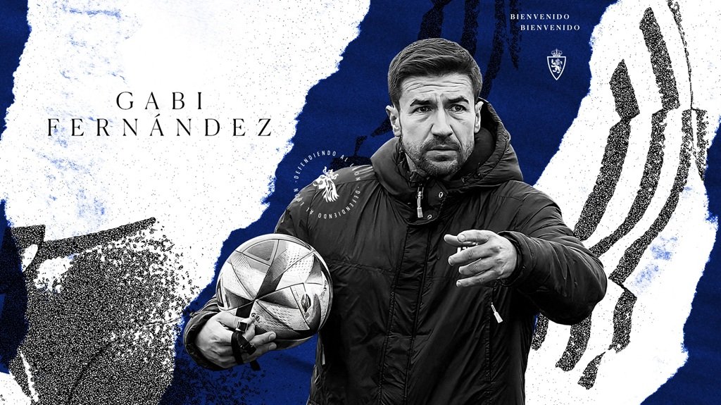 Gabi, nuevo entrenador del conjunto maño (REAL ZARAGOZA).