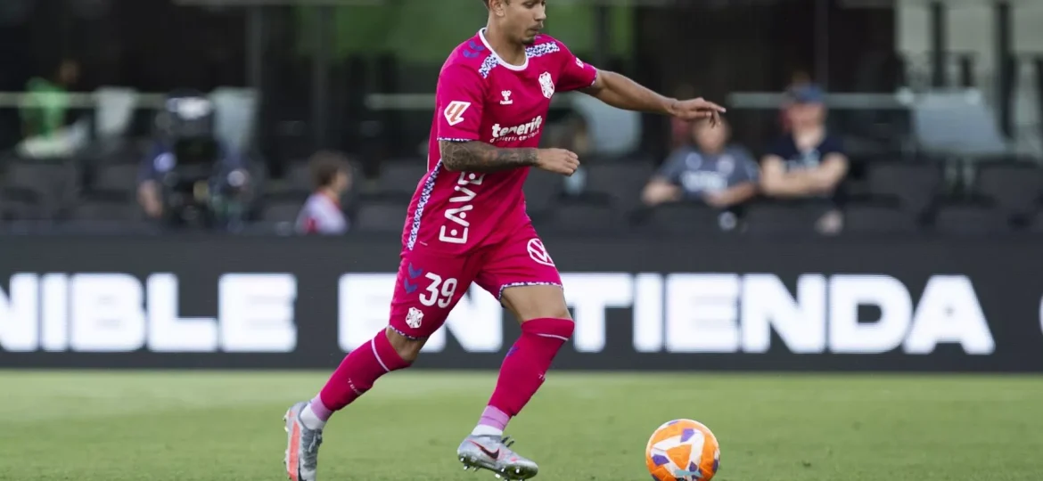 Gabri Palmero en Cartagonova (CD Tenerife)