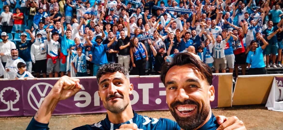 Imagen después del partido (CD TENERIFE)