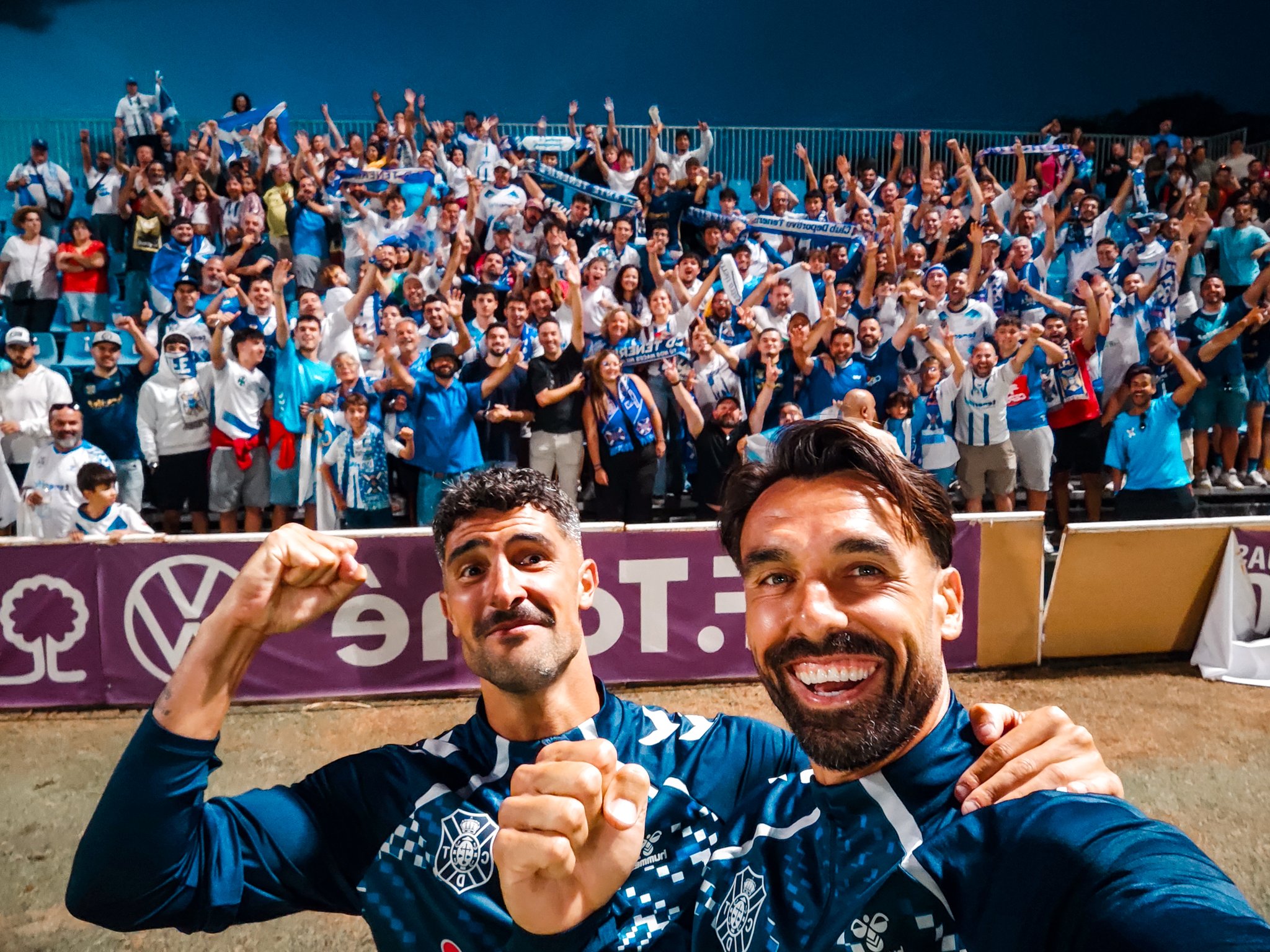 Imagen después del partido (CD TENERIFE)