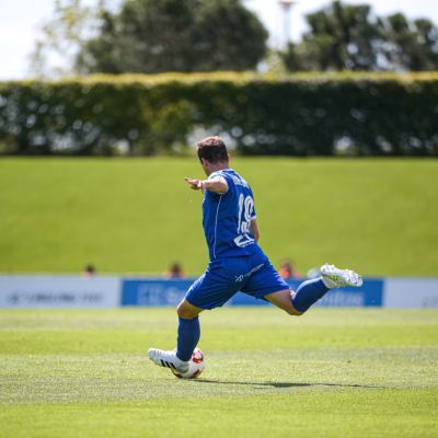 Rubén Díez en un lance de juego (@ADCeuta_FC)