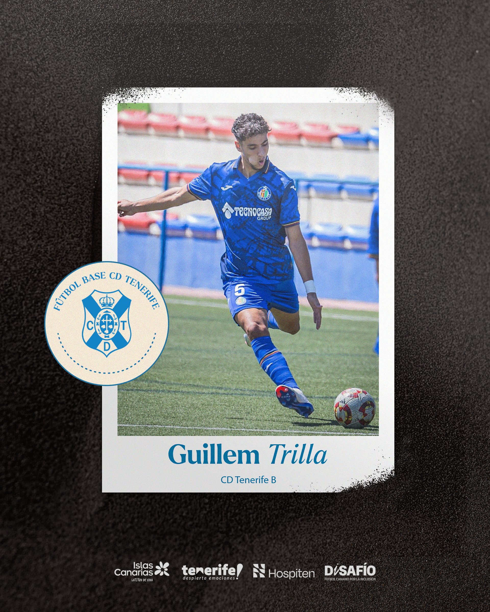 Guillem Trilla, nuevo jugador blanquiazul (@CdtCantera)