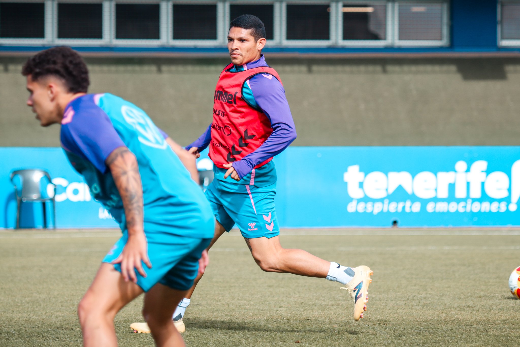 Fabricio durante un entrenamiento (CD TENERIFE)