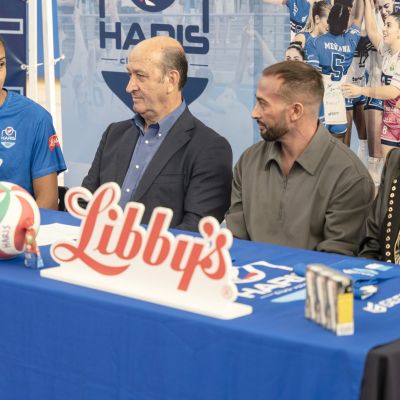 El equipo lagunero celebró un Media Day con autoridades y jugadoras para hablar del reto que arranca este viernes en Menorca ante CAV Esquimo (CEDIDA)