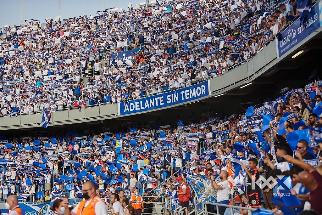 Aspecto del Heliodoro Rodríguez López en un partido. (CD TENERIFE)