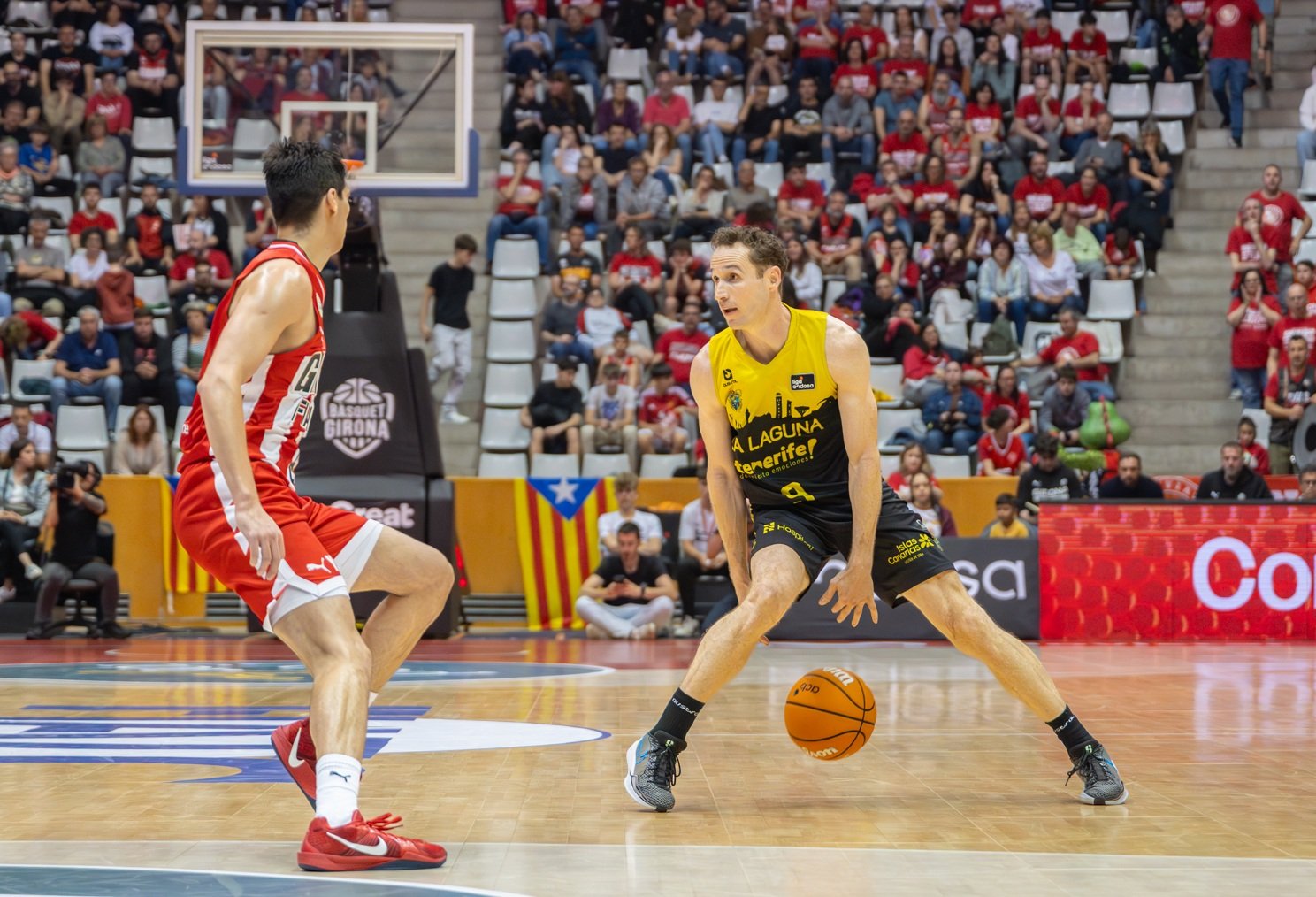 Marcelinho Huertas, en una acción del partido (FOTO: CBCANARIAS.NET).