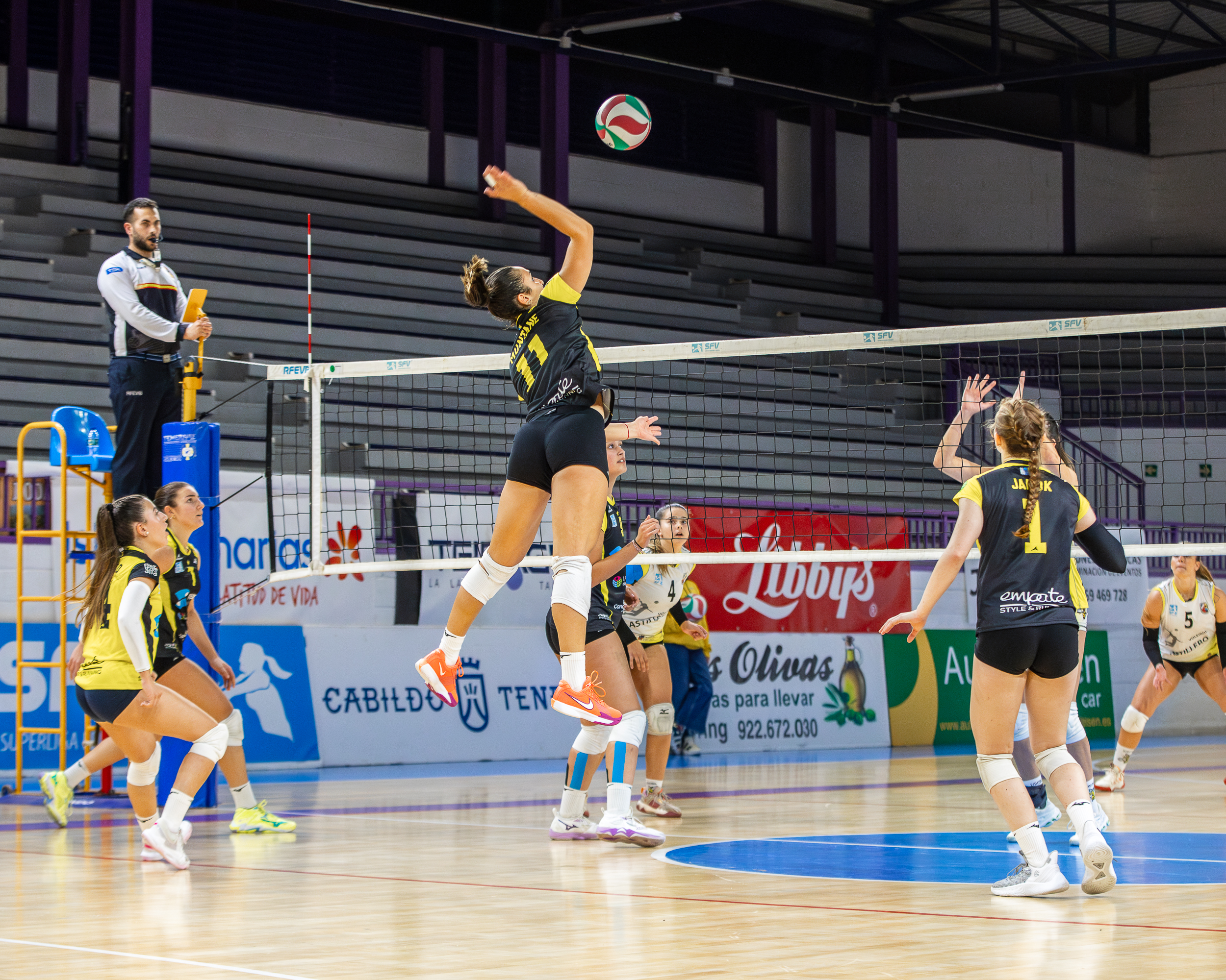 La receptora argentina seguirá de aurinegra la próxima temporada (CEDIDA)