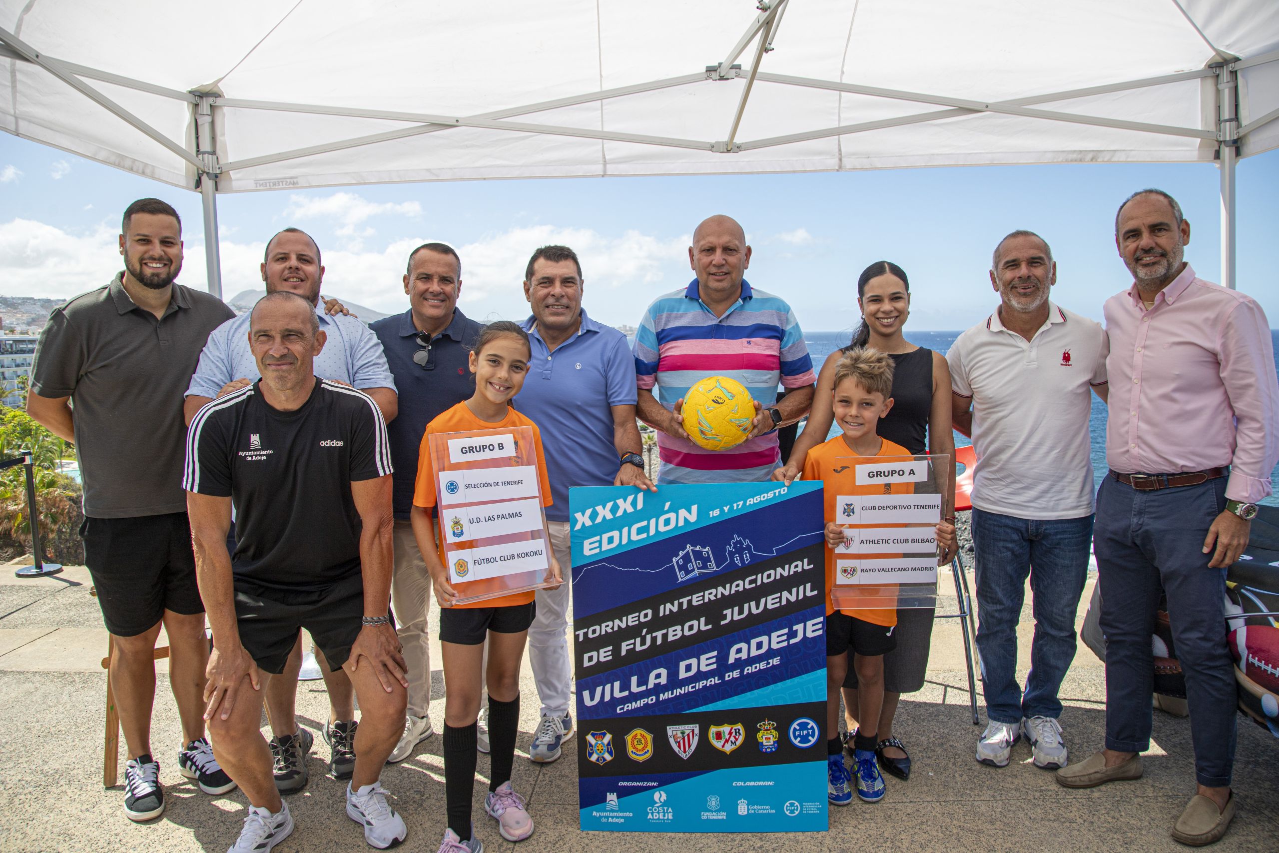 Presentación del Torneo Juvenil de Adeje (CEDIDA).