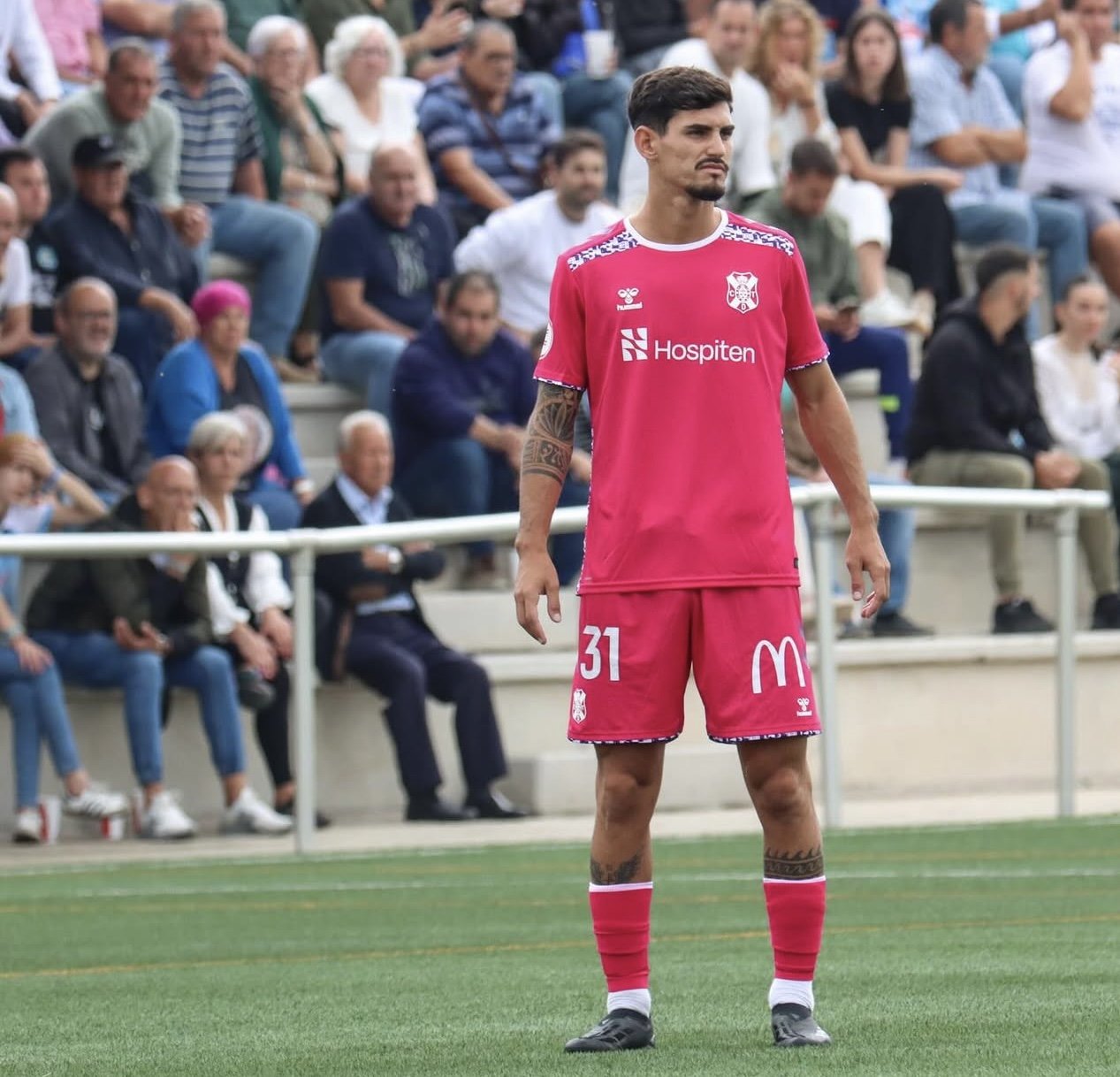 Pezzolesi en un partido con el B (@matypezz_)