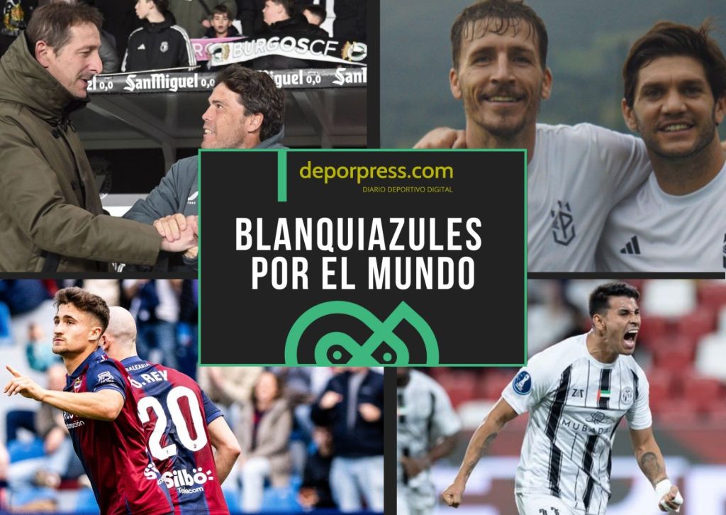 Blanquiazules por el mundo