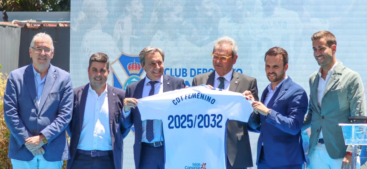 Imagen de la presentación del Tenerife femenino (CD TENERIFE)
