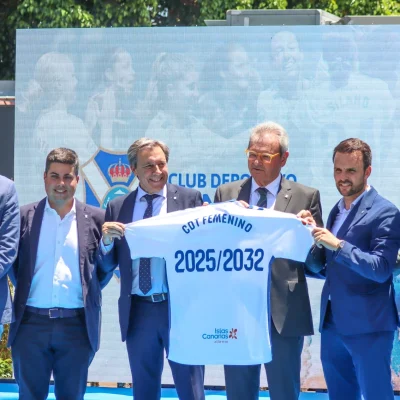 Imagen de la presentación del Tenerife femenino (CD TENERIFE)