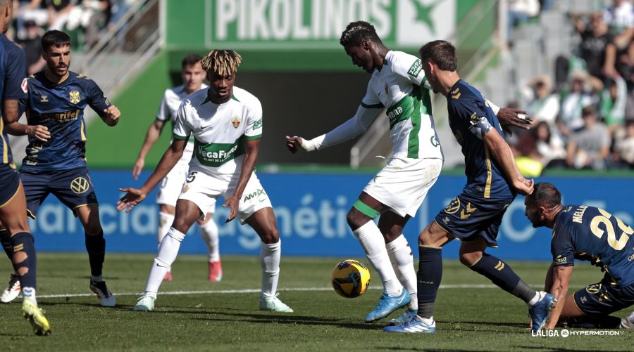 Imagen del Elche- Tenerife (LA LIGA)