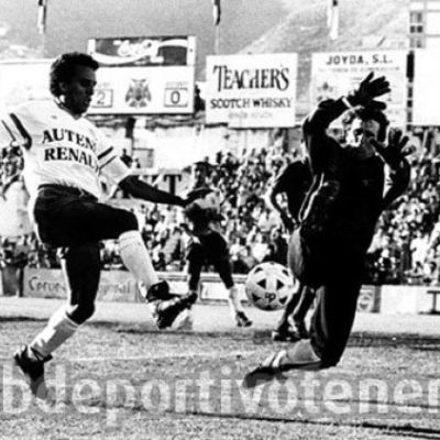 Imagen del Tenerife - Betis de 1989 (CD Tenerife)