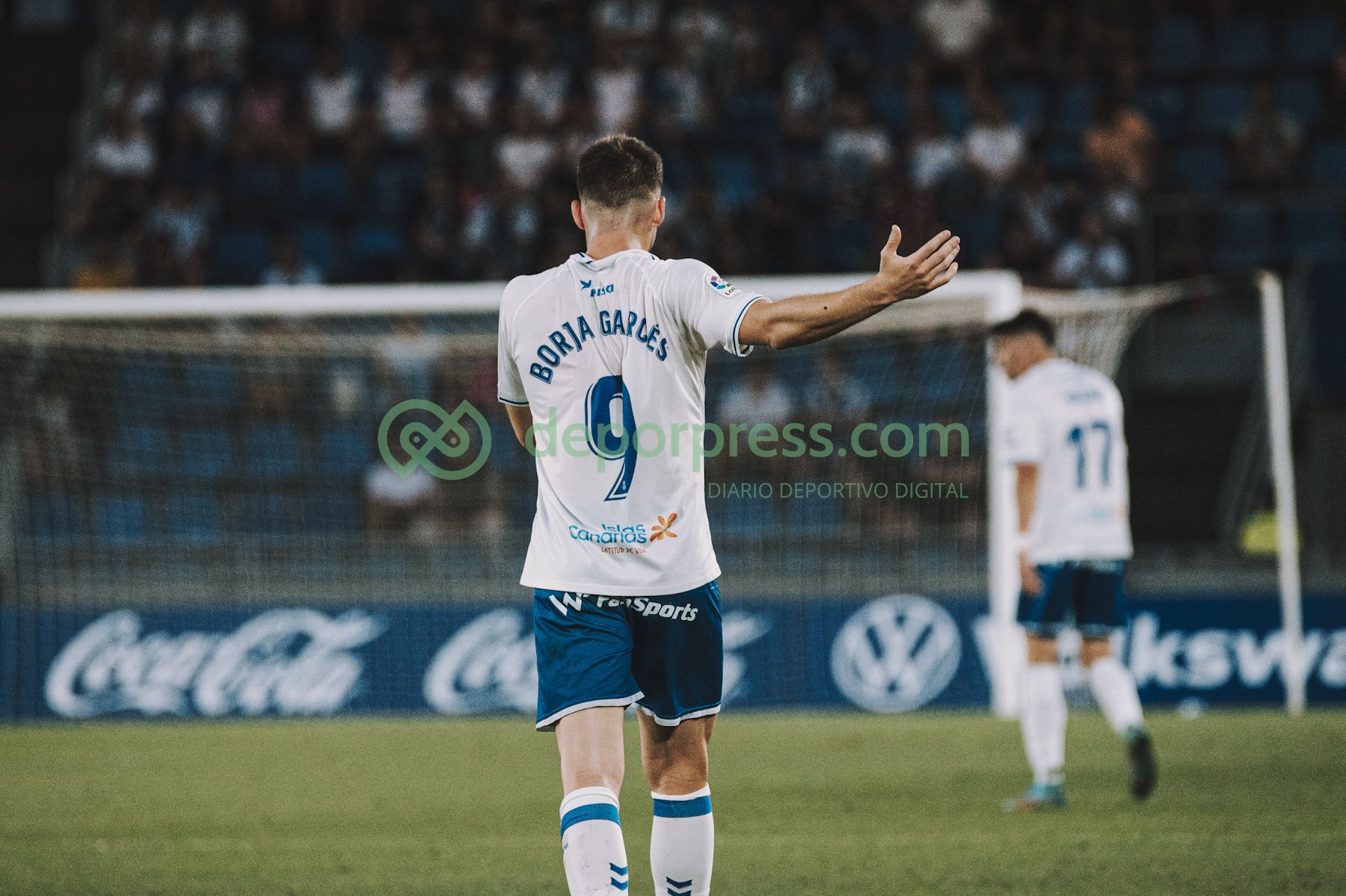 Borja Garcés en el Heliodoro (DEPORPRESS)