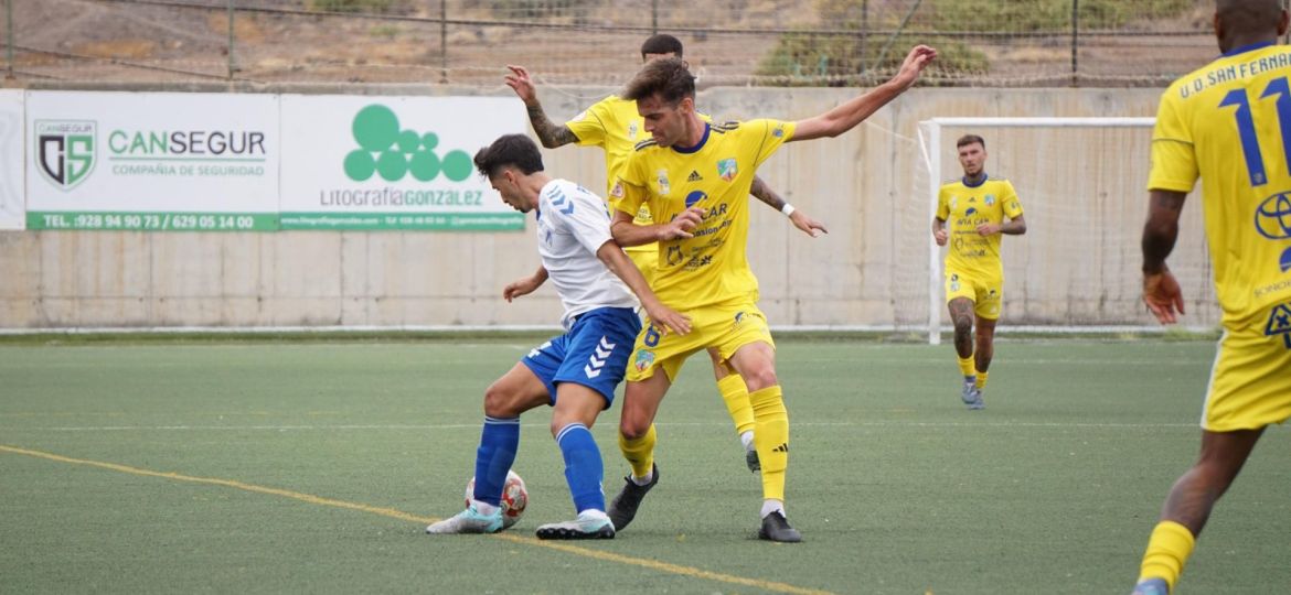 Imagen del encuentro de ida (@UDTamaraceite)